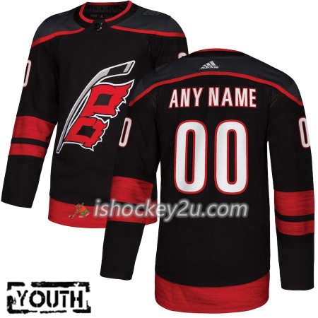 Børn NHL Carolina Hurricanes Trøje Custom Adidas 2018-19 Alternate Authentic